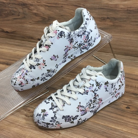 floral sneakers womens